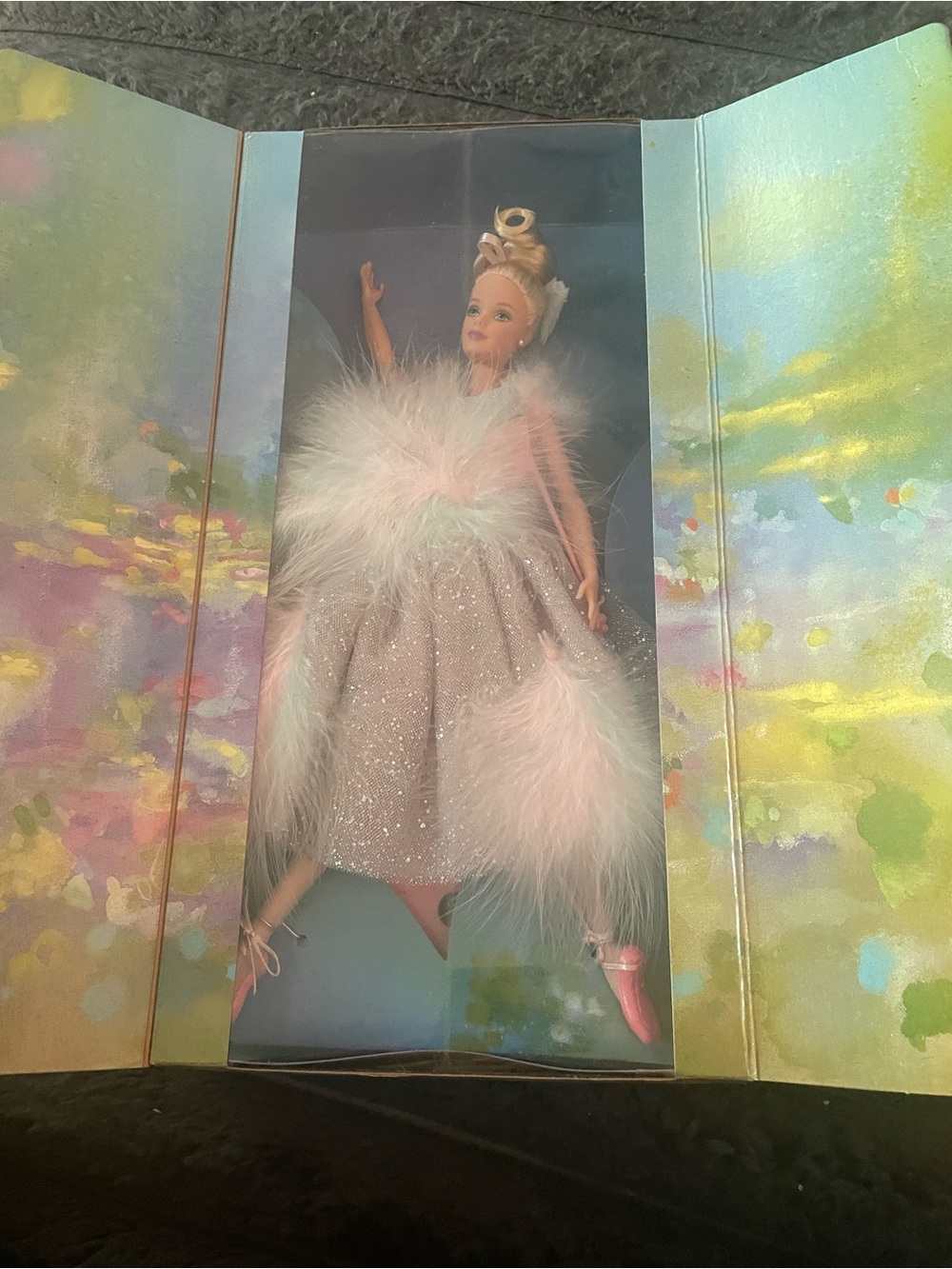 Vintage 2000 Ballet Masquerade Barbie Caucasian Ballerina Doll Mattel 29385
